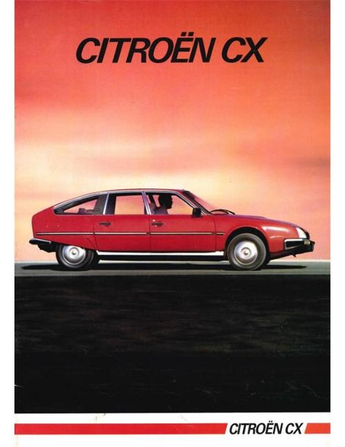 1985 CITROËN CX BROCHURE NEDERLANDS, Livres, Autos | Brochures & Magazines, Enlèvement ou Envoi