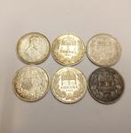 Hongarije, Oostenrijk. 6 x 1 Korona Silber verschiedene), Postzegels en Munten
