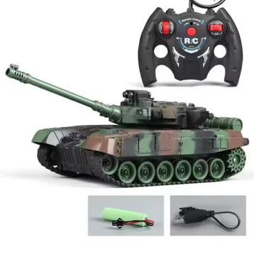 RC Militaire Tank met Afstandsbediening - M1 Leopard 2 Model beschikbaar voor biedingen