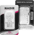 100 gram - Zilver .999 - Nadir Metal Rafineri - 100 gram -, Postzegels en Munten, Edelmetalen en Baren