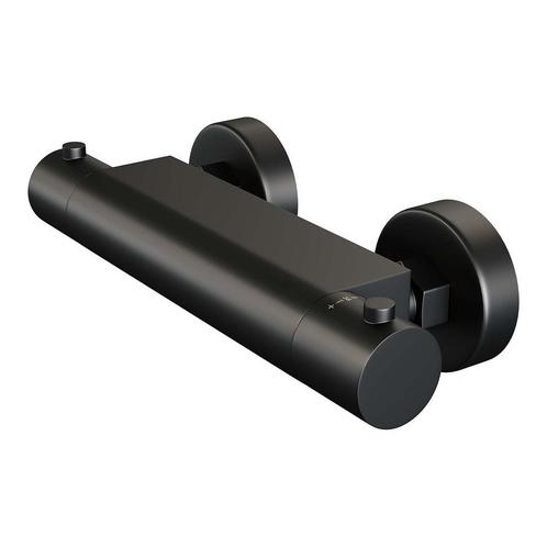 Opbouw Douchekraan Brauer Black Thermostatisch Mat Zwart, Doe-het-zelf en Bouw, Sanitair, Kraan, Nieuw, Ophalen of Verzenden