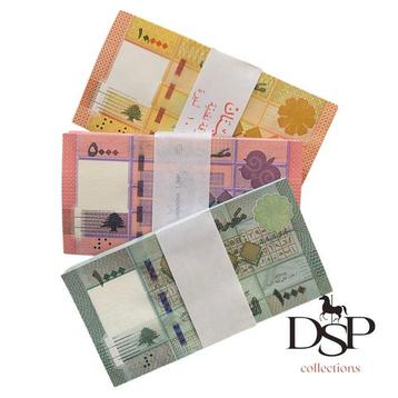 Libanon. - 100 x 1000, 100 x 5 000 and 100 x 10 000 Livre -