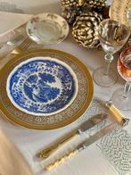 Linnen tafelkleed met kant Cantú - 270 x 180 cm - met 12