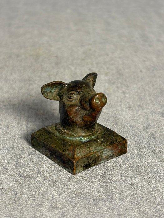 Chinese dierenriem zegels - Brons - China - Eind 20e eeuw, Antiek en Kunst, Antiek | Overige Antiek