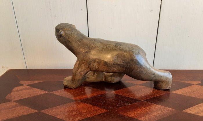 P. Chenet - Figuur - Beer - 16,5 cm - Brons, Antiek en Kunst, Curiosa en Brocante