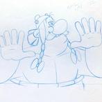 Obelix Original drawing - Asterix In America - Original, Nieuw in verpakking