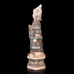 Oud-Chinees, Ming-dynastie Pottenbakker Strijder Figur