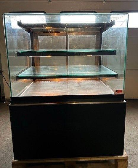 Warmhoudvitrine Recht glas, B91 x D83,5 x H118cm, 230Volt,, Zakelijke goederen, Horeca | Keukenapparatuur