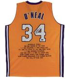 NBA - Shaquille O´Neal - Autograph - - Statistiques record -, Collections, Collections Autre