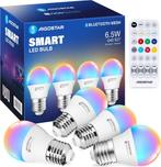 E27 LED lamp - Dimbaar - Smart lamp - 6,5W - 4 stuks - Aigos, Verzenden