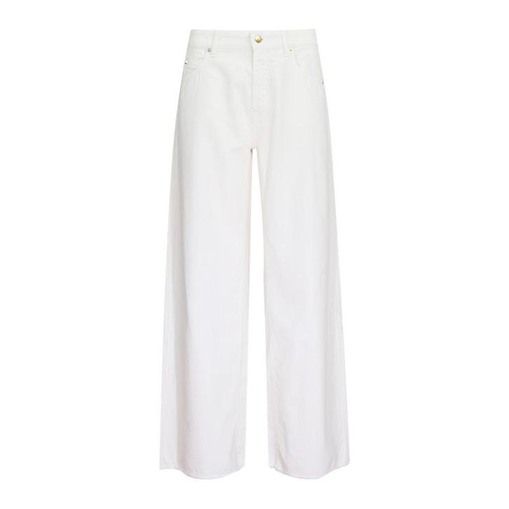 Cambio • wijde off white broek • 36, Kleding | Dames, Broeken en Pantalons, Verzenden
