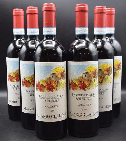 2022 Alario Claudio, Barbera d Alba Valletta - Langhe DOC, Verzamelen, Wijnen