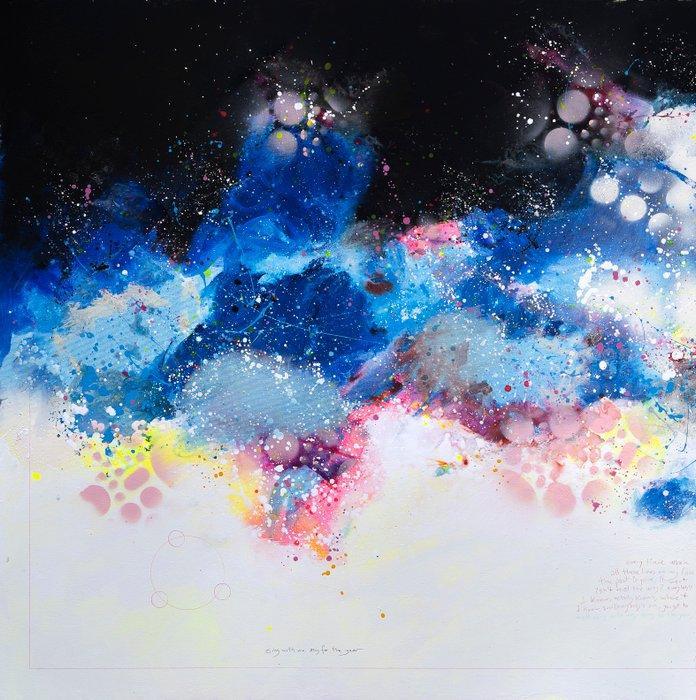Jaume Muñoz (1977) - sing with me, sing for the year, Antiek en Kunst, Kunst | Schilderijen | Modern