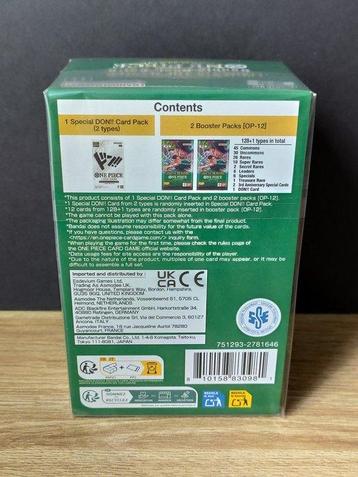 One Piece Box - OP12 Legacy of the Master - Double Pack Set beschikbaar voor biedingen