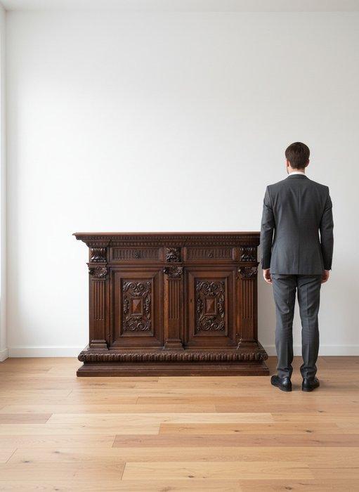 Crédence - Noyer, Antiquités & Art, Antiquités | Autres Antiquités