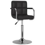 vidaXL Eetkamerstoel kunstleer zwart, Huis en Inrichting, Stoelen, Verzenden, Nieuw