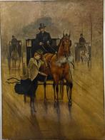 Scuola Europea (XIX-XX) - In carrozza a Parigi