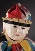 Ichimatsu pop (, Ichimatsu ningy) - Gofun paste, Silk -, Antiek en Kunst