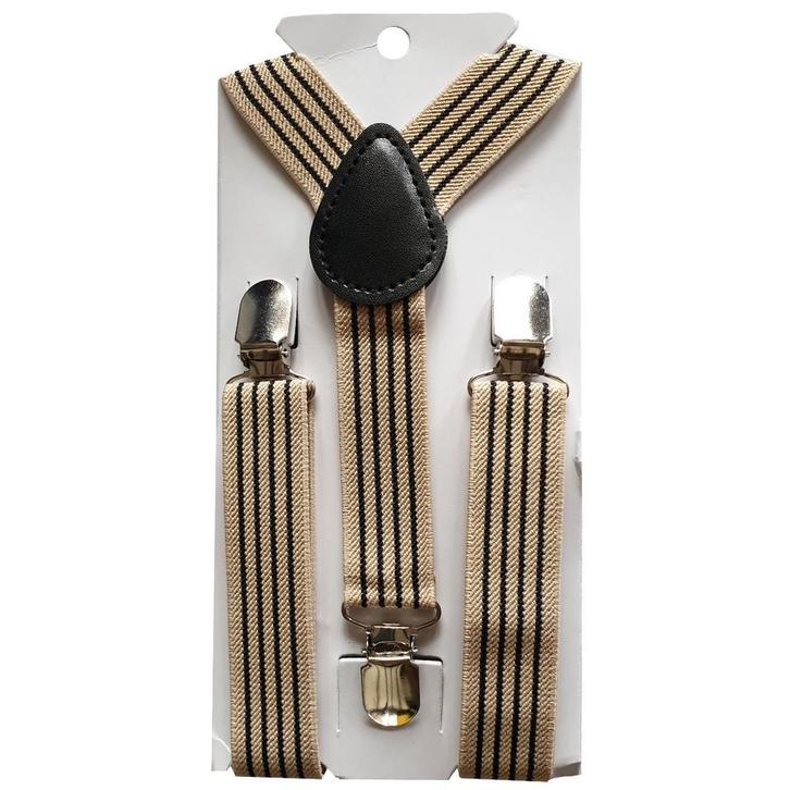 Fako Fashion - Kinder Bretels - Print - Streep - 65cm -, Kinderen en Baby's, Kinderkleding | Overige, Verzenden