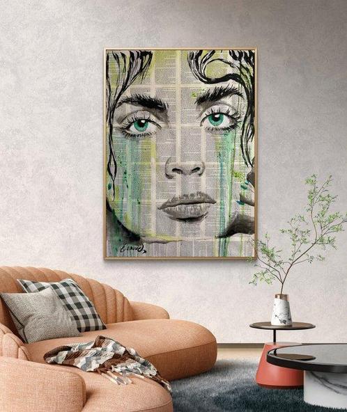 H Tomeh (1988) - Eyes of Knowledge - XXL Original, Antiek en Kunst, Kunst | Schilderijen | Modern