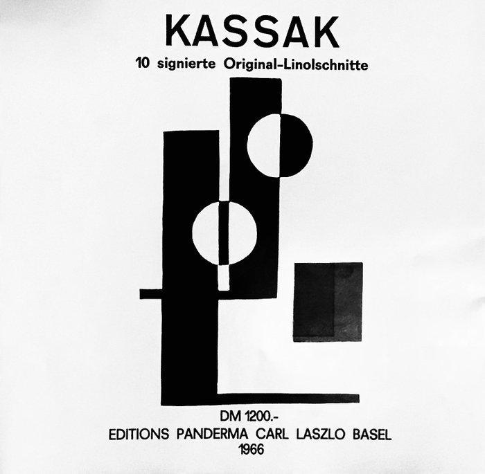 Kassák - Bildarchitektur 1923/1966 Mappe Carl Laszlo, Antiek en Kunst, Antiek | Overige Antiek