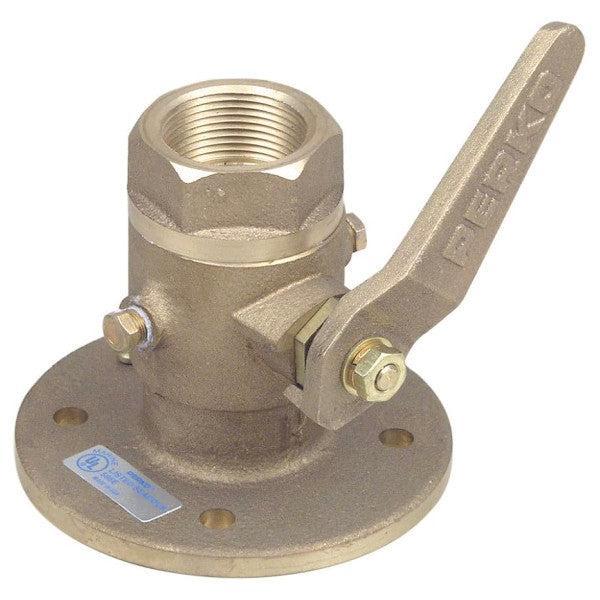 Bieden: Perko 2 inch brons sea cock body with valve - 08050, Watersport en Boten, Bootonderdelen, Ophalen of Verzenden