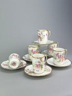 Limoges P.L. France - Koffieservies voor 6 (12) - Porselein