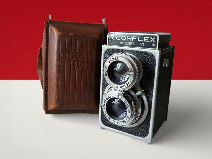 Ricoh Ricohflex Model VI TLR + Ricoh Anastigmat 80mm f/3.5, TV, Hi-fi & Vidéo, Appareils photo analogiques
