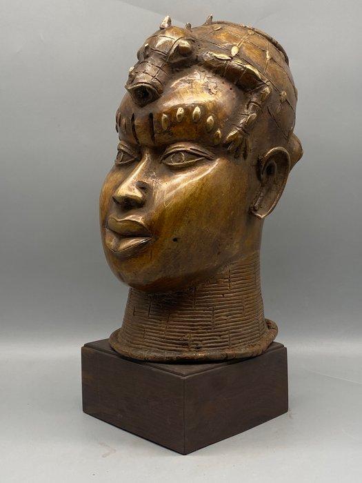 Tête ife Bénin City - leven - leven - Nigeria (Zonder, Antiquités & Art, Art | Art non-occidental