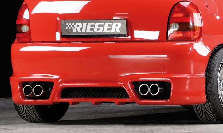 Rieger achterbumper | Corsa B: 02.93-09.96 (tot model 97), 1, Auto-onderdelen, Carrosserie, Nieuw, Opel, Verzenden