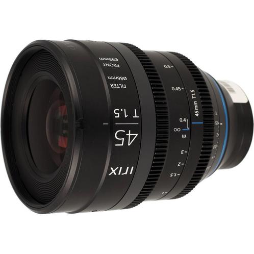 Irix Cine Lens 45mm T1.5 for MFT occasion, TV, Hi-fi & Vidéo, Photo | Lentilles & Objectifs, Envoi