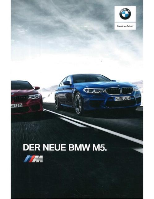 2017 BMW M5 BROCHURE DUITS, Livres, Autos | Brochures & Magazines