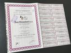 Euro Disneyland S.C.A. (Euro Disney) - 1 Certificat, Nieuw