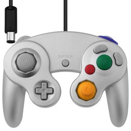 Gamecube Controller Zilver (Third Party) (Nieuw), Games en Spelcomputers, Spelcomputers | Nintendo Consoles | Accessoires, Nieuw