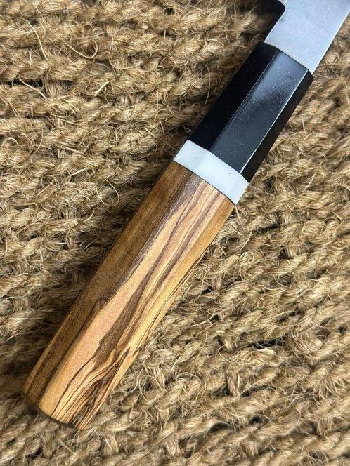 Shaw Knives - R0122 - Tafelmes - Hars, Hout - Gyuto 265mm, Antiek en Kunst, Antiek | Keukengerei