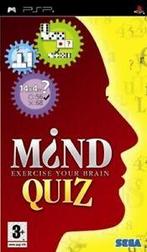 Mind Quiz (PSP) PEGI 3+ Activity: Cognitive Skills, Verzenden