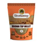 Gierst Browntop - Browntop Millet (Nachni/Pala Pul) - 1 kg, Ophalen of Verzenden, Nieuw
