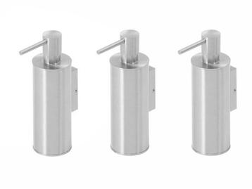 Veiling - 3x Beaux zeepdispenser staand 150ml Ulis geborstel beschikbaar voor biedingen