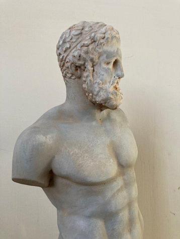 Buste, Dorso busto Eracle 44 cm h - 44 cm - Steen