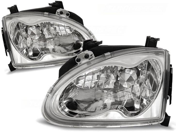 Koplampen CRX Del Sol (92-97) | Tweede Kansje | Chrome, Auto-onderdelen, Interieur en Bekleding, Nieuw, 12 maanden garantie, Verzenden