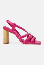 Mangará Cedro Dames sandalen Geitenleer - 8cm Hak - Roze, Vêtements | Femmes, Chaussures, Sandalen of Muiltjes, Verzenden