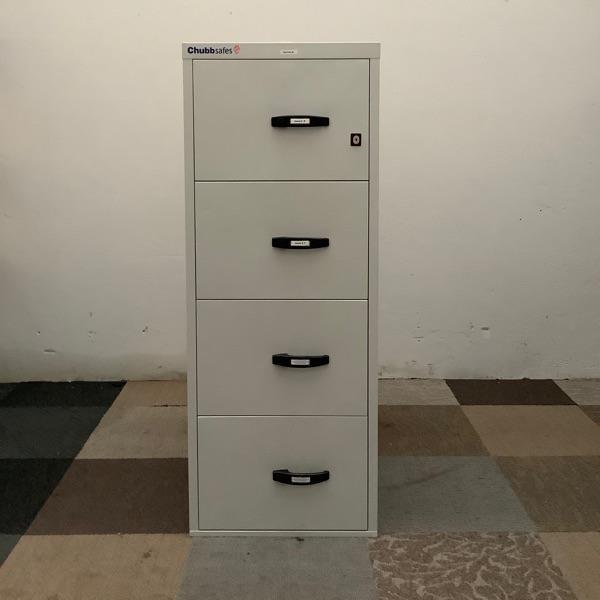 Chubbsafes Fire File M270KL - Brandewerende kast 4 lades, Huis en Inrichting, Kasten | Overige, Gebruikt