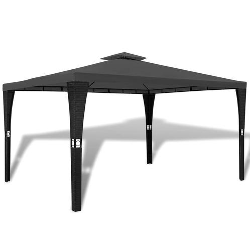 vidaXL Prieel met dak 3x4 m donkergrijs, Tuin en Terras, Partytenten, Nieuw, Verzenden