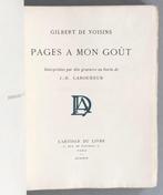 Gilbert de Voisins / Jean-Emile Laboureur - Pages à mon goût
