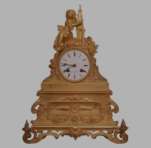 Pendule - Honoré Pons Louis Philippe Brons - 1800-1850, Antiek en Kunst, Antiek | Klokken