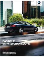 2014 BMW 4 SERIE GRAN COUPÉ BROCHURE DUITS, Nieuw