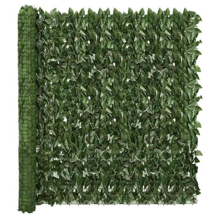 Balkonscherm Donkergroen | Tweede Kansje Tuin | OP = OP, Tuin en Terras, Tuinschermen, Nieuw, Kunststof, 100 tot 150 cm, 200 cm of meer