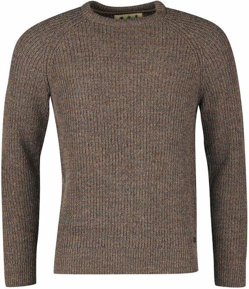 Barbour Trui Lamswol Knitted Bruin maat Maat 52/54 (L) Heren, Kleding | Heren, Truien en Vesten, Bruin, Nieuw, Maat 52/54 (L)