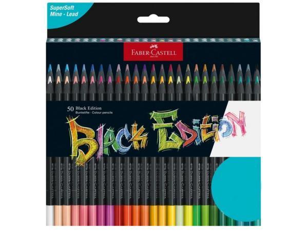 Veiling - Faber-Castell Kartonnen etui 50 kleurpotloden Zwar, Hobby en Vrije tijd, Tekenen