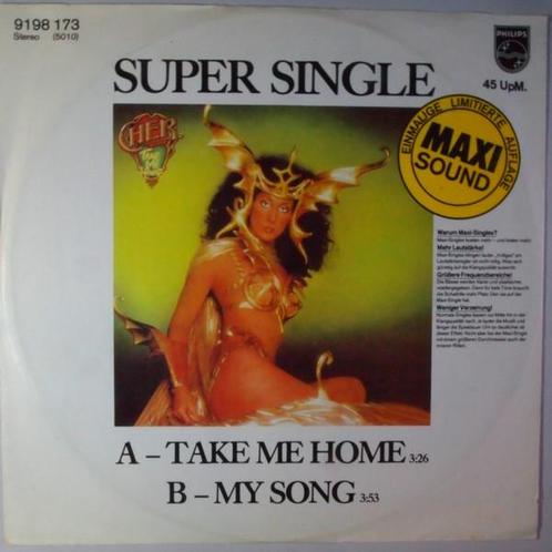 Cher - Take me home - 12, Cd's en Dvd's, Vinyl Singles, Maxi-single, Gebruikt, 12 inch, Pop